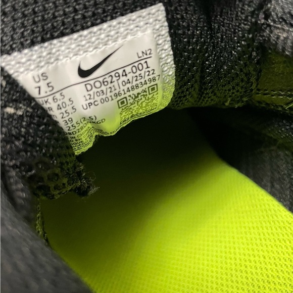 Nike Vapor Edge 360 VC Men’s Size 7.5 Vapor Carbon Football Cleats DO6294-001. - Picture 12 of 13